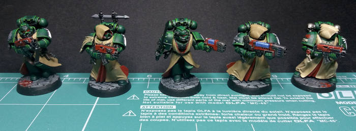 Dark Angels Company Veterans squad [WIP]