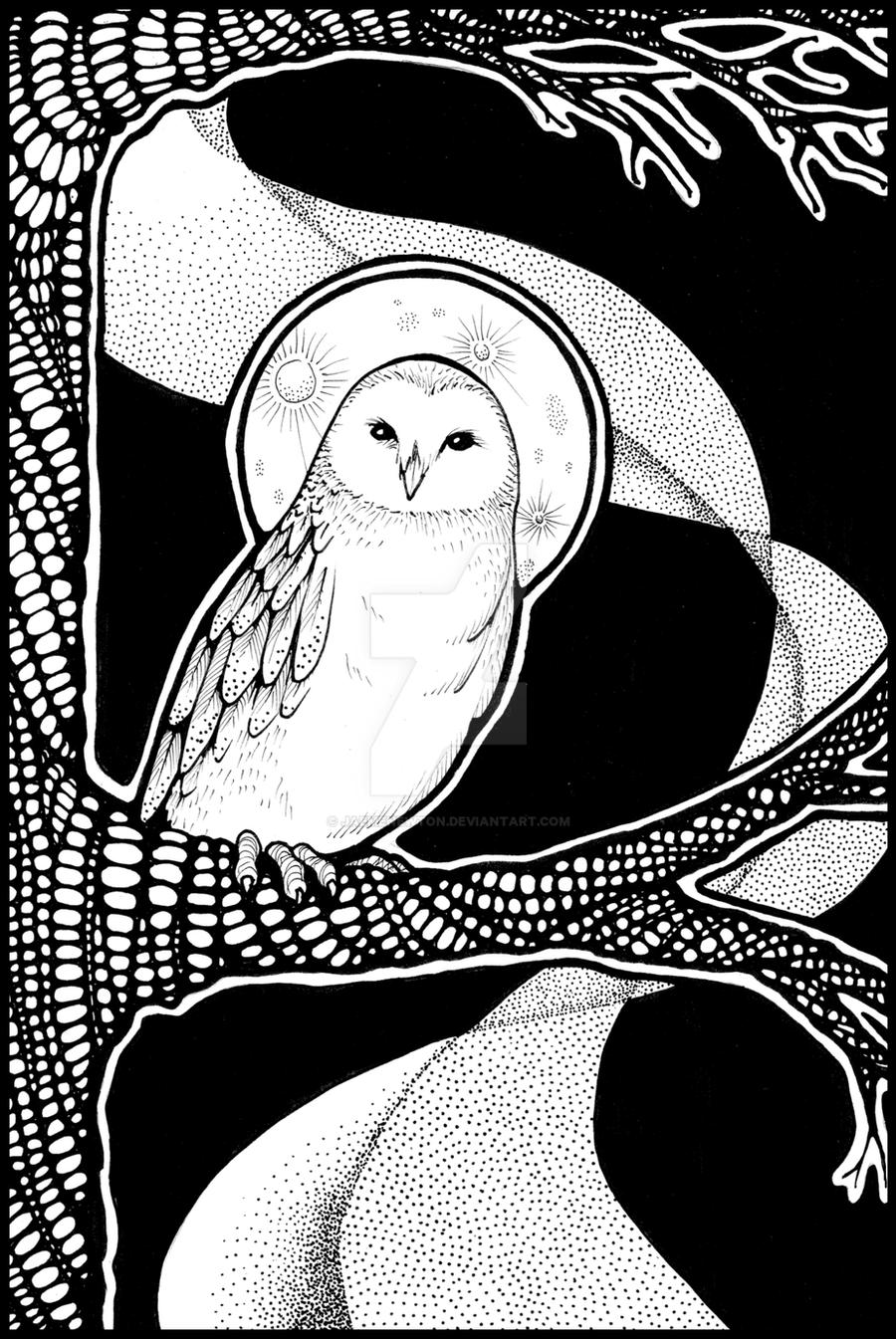 Moon Folk Owl