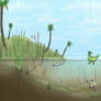 The river delta