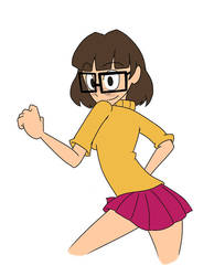 Sarah as Velma