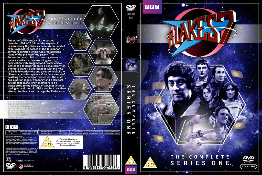 Opbevares i køleskab Det Datum Blakes 7 - Series 1 DVD Cover by dwboy16 on DeviantArt