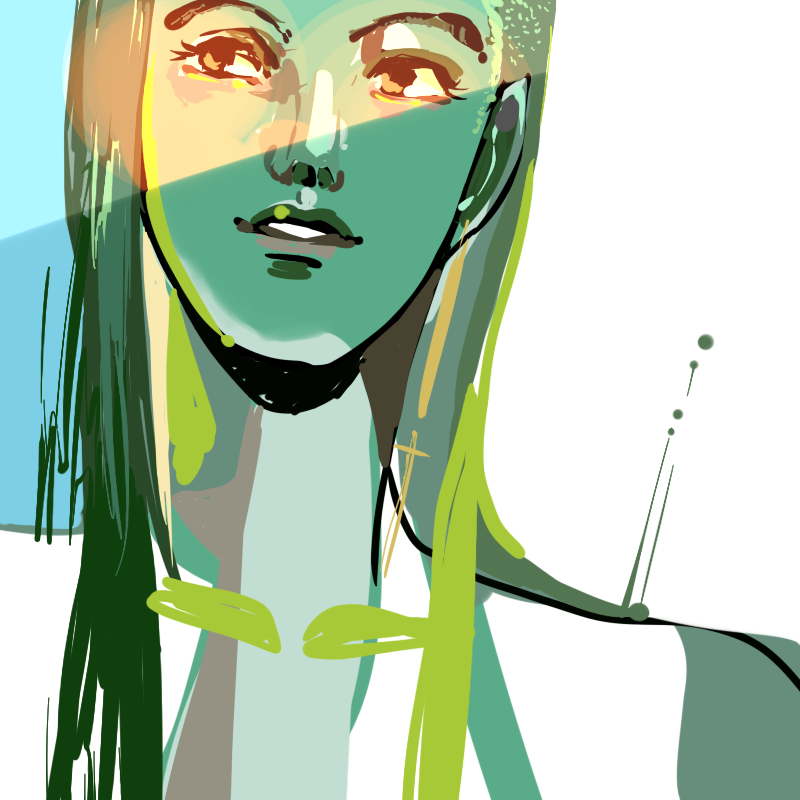 green lady