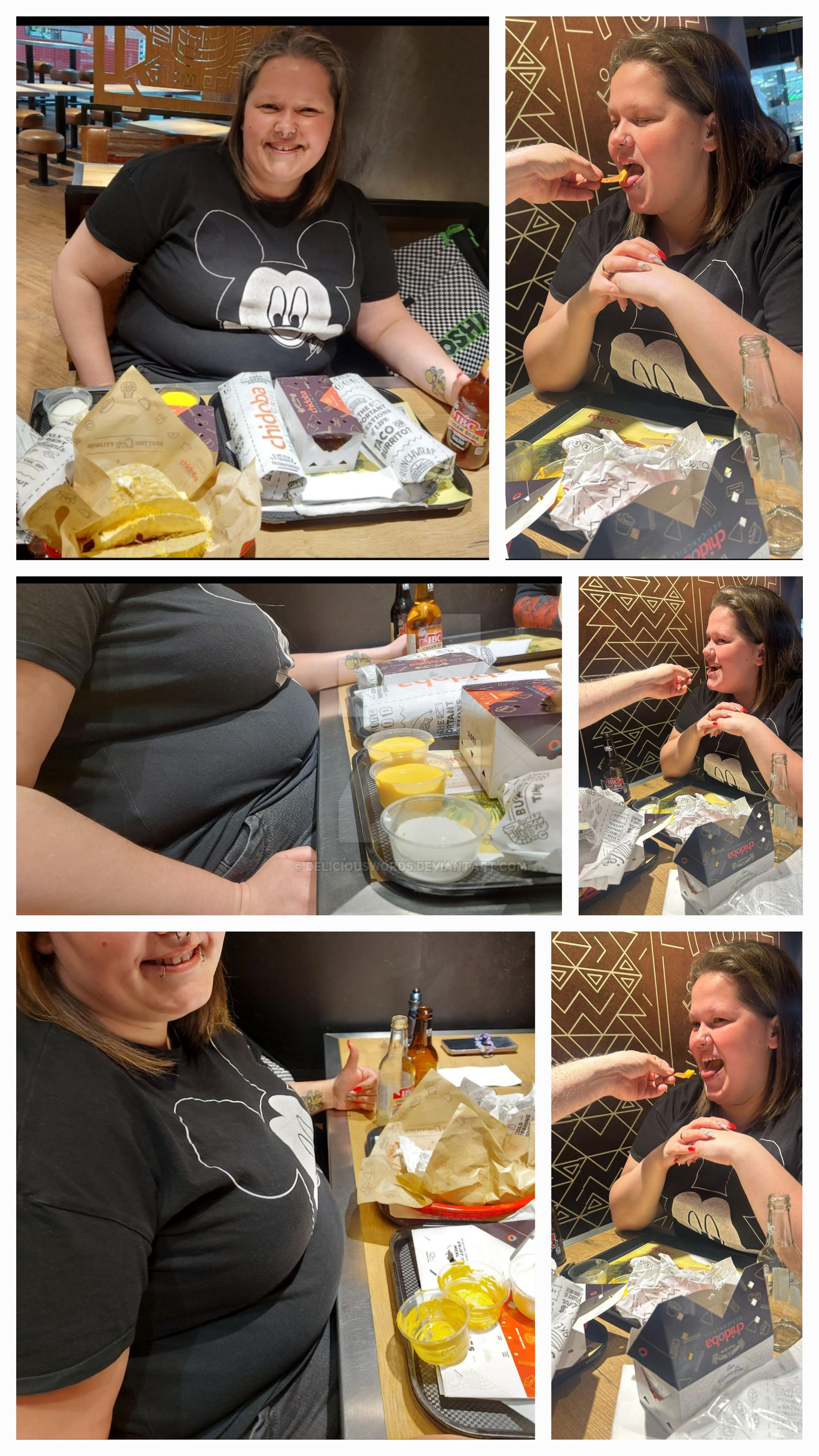 Feedee Database 2 feeders stuffing feedee in Public then 3 some by DeliciousWords on ...
