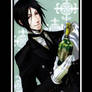 Sebastian with Wine