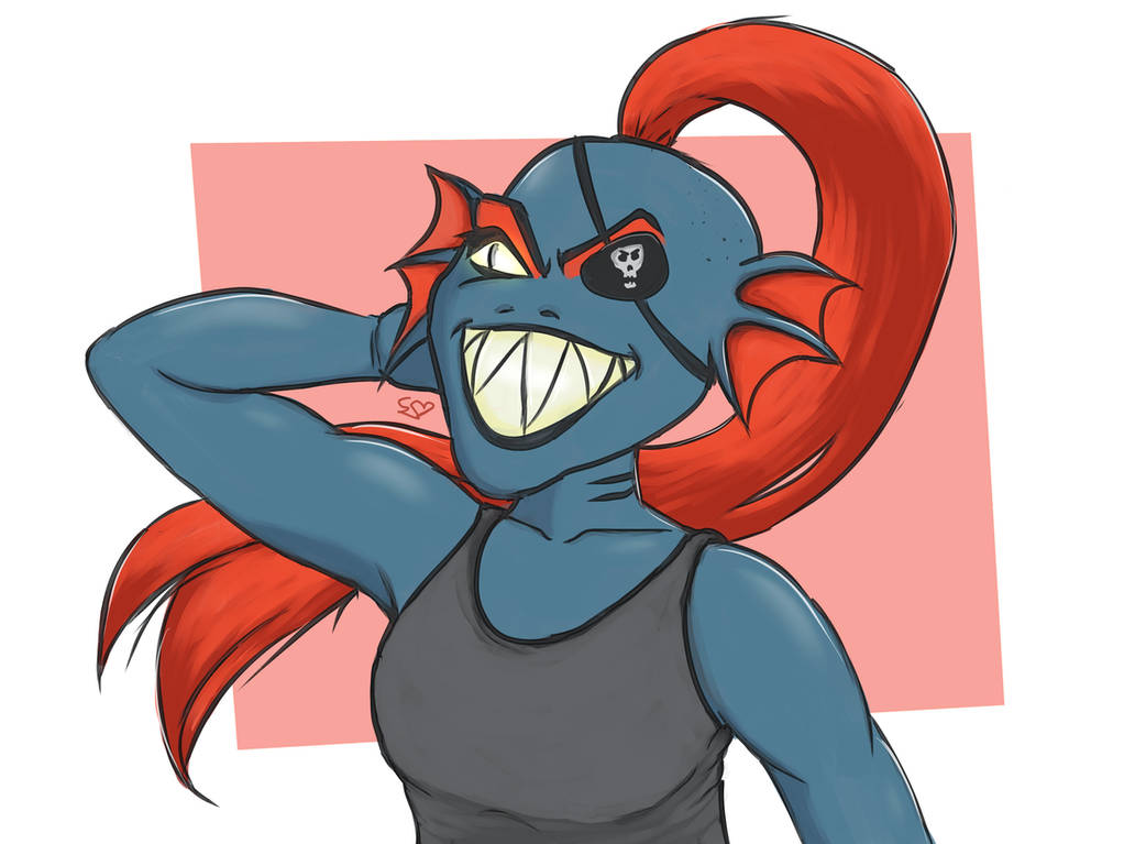 Undyne Bodybuilder Undyne by silkda on DeviantArt