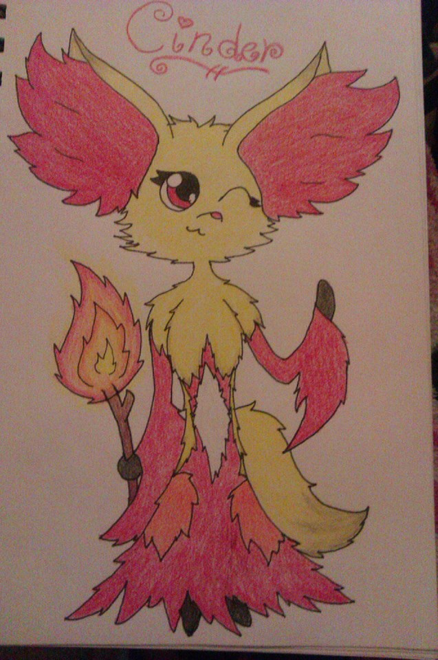 Cinder the Delphox