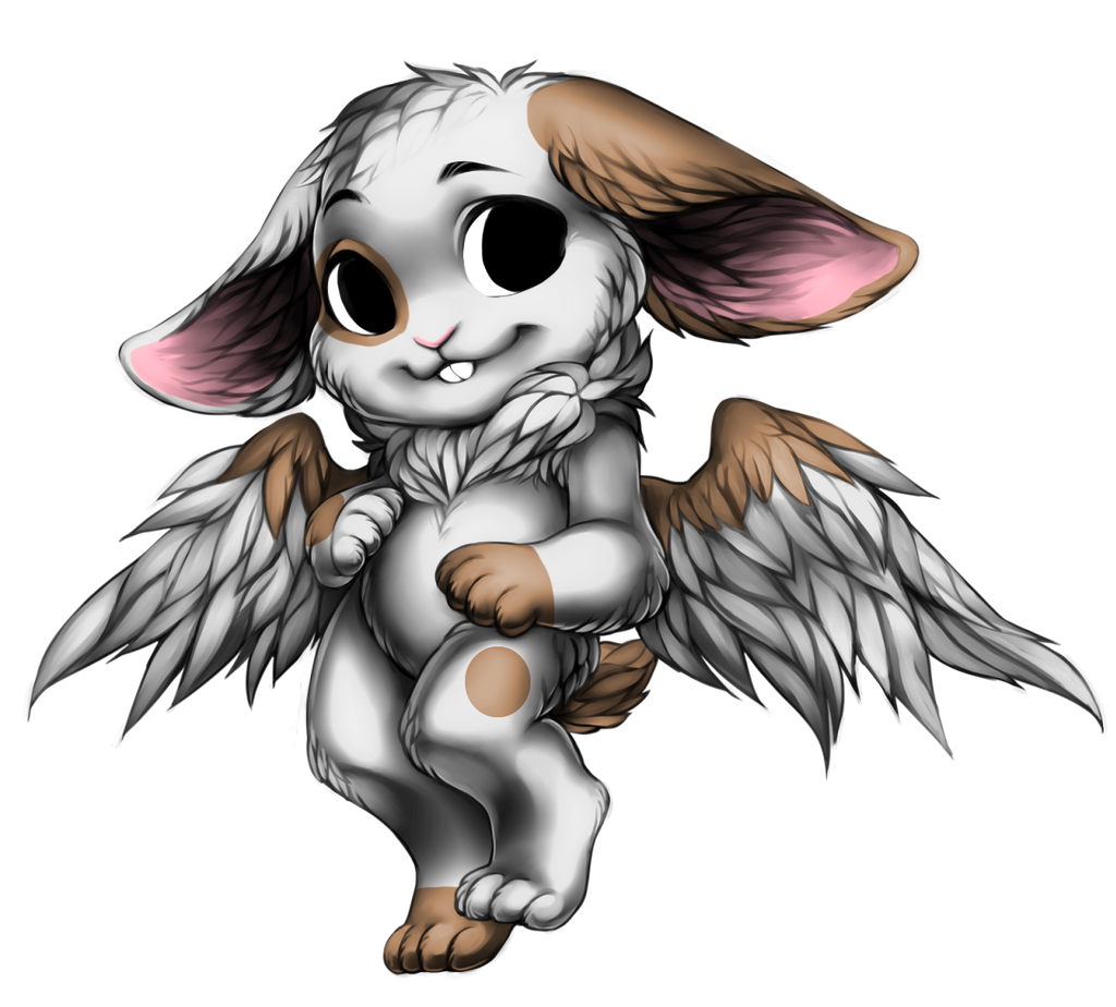 Angel Rabbit by Alcatraz-Hopeflyte on DeviantArt