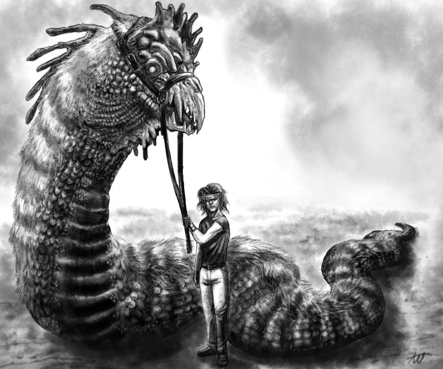 Basilisk and Tamer by Ammonite-Amy