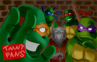 CONTEST ENTRY:TMNT Fans by 000123456