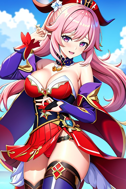 Pink haired anime girl by tookryder on DeviantArt