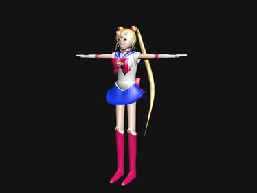 3D Model: Sailor Moon Image #2 (08-05-2023)