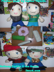 Anthony and Ian Smosh Plushies