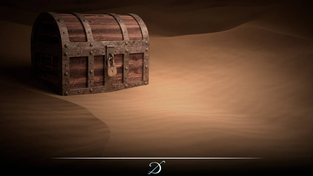 Chest in the Desert by DanvillAyN on DeviantArt