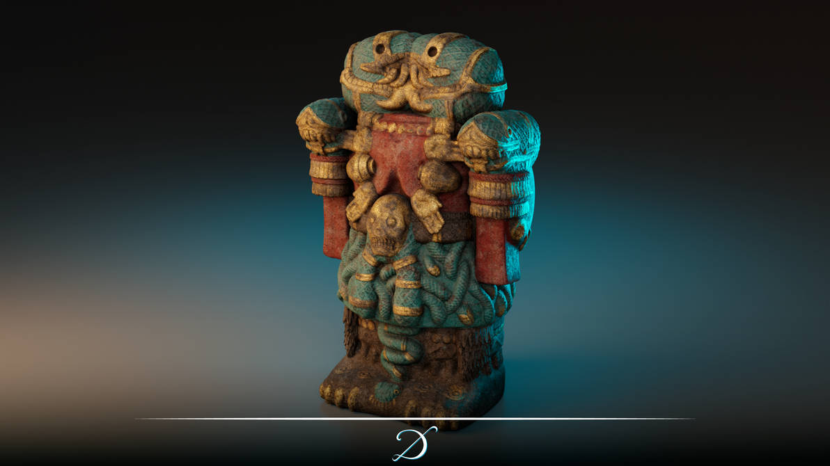 Coatlicue 01 by DanvillAyN on DeviantArt