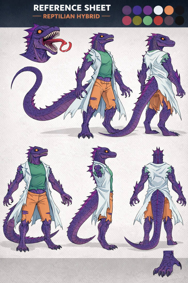 Lizard Form Carla Connors - Lizard Form by ProjectComix on DeviantArt