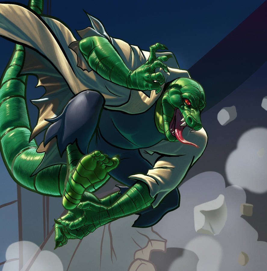 Goon Lizard Leaping Lizard by ProjectComix on DeviantArt