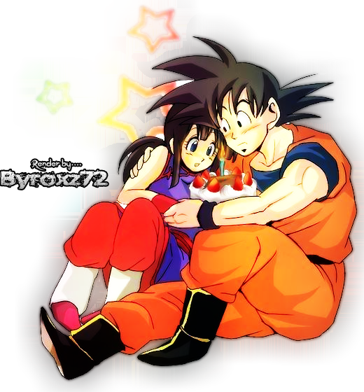 Goku y milk by Byroxz72 on DeviantArt Goku y milk by Byroxz72 on DeviantArt