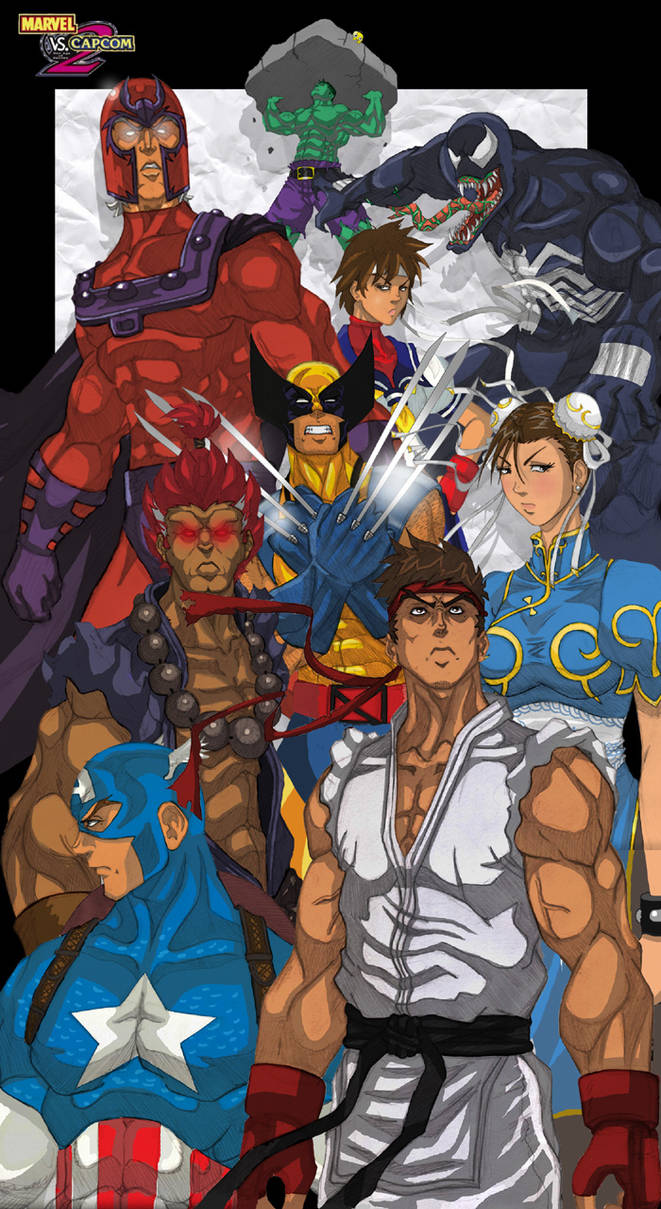marvel vs capcom by 80Gunz on DeviantArt