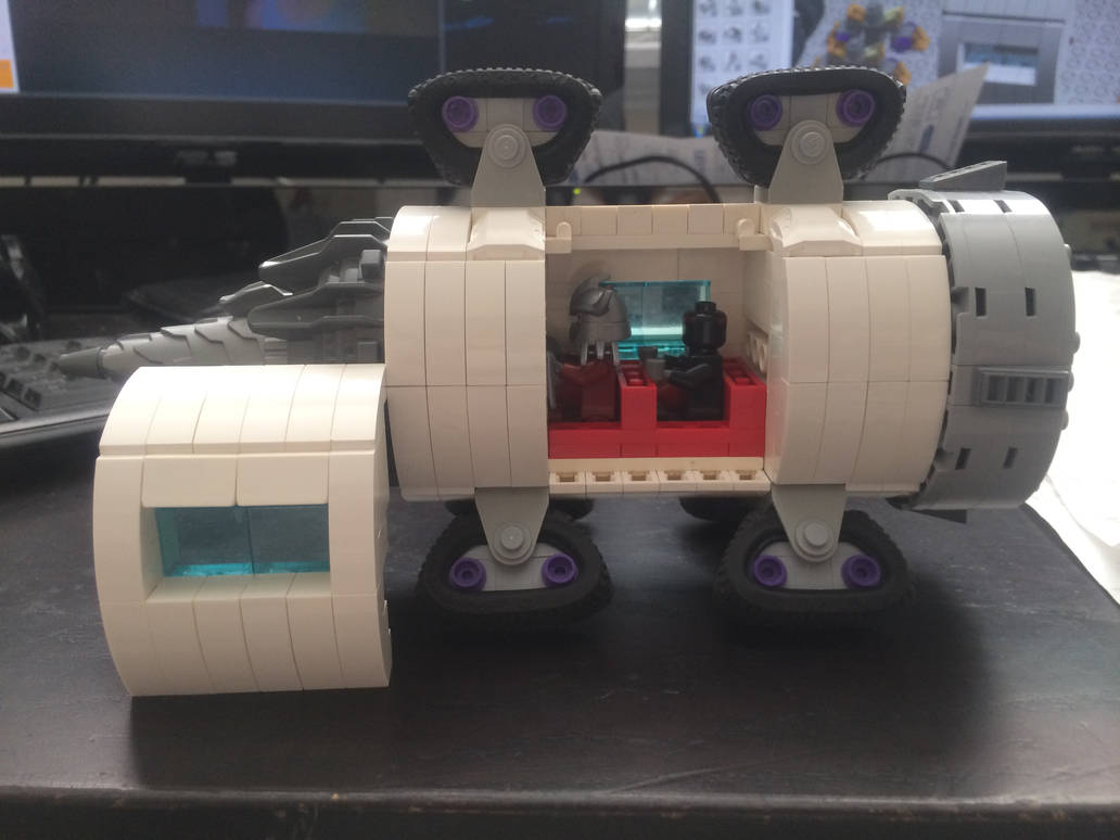 TRANSPORT MODULE: Side view open side open by coquifrog11 on DeviantArt