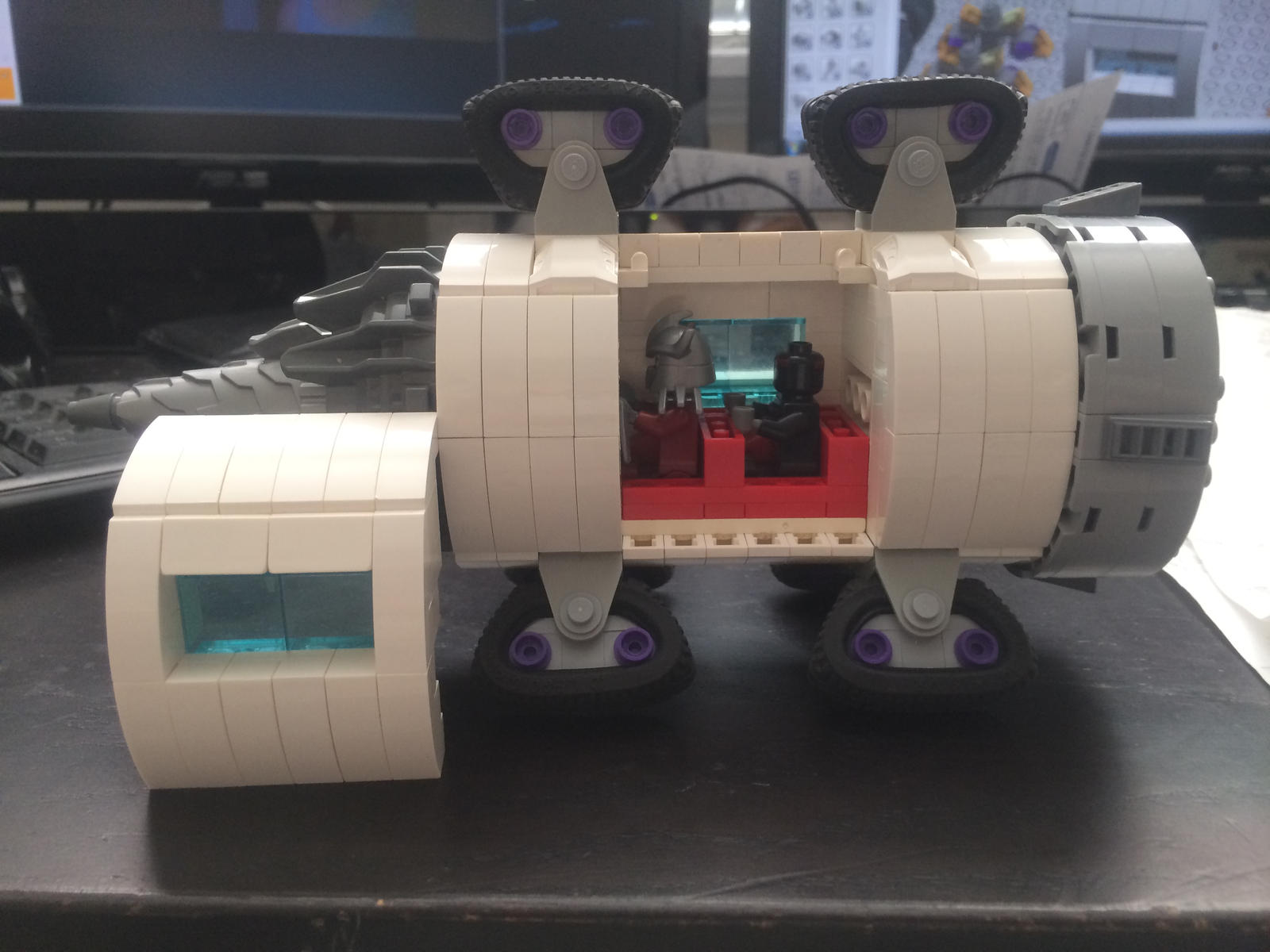 TRANSPORT MODULE: Side view open side open by coquifrog11 on DeviantArt