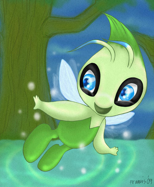 Pokemon - Celebi by francis-john on DeviantArt