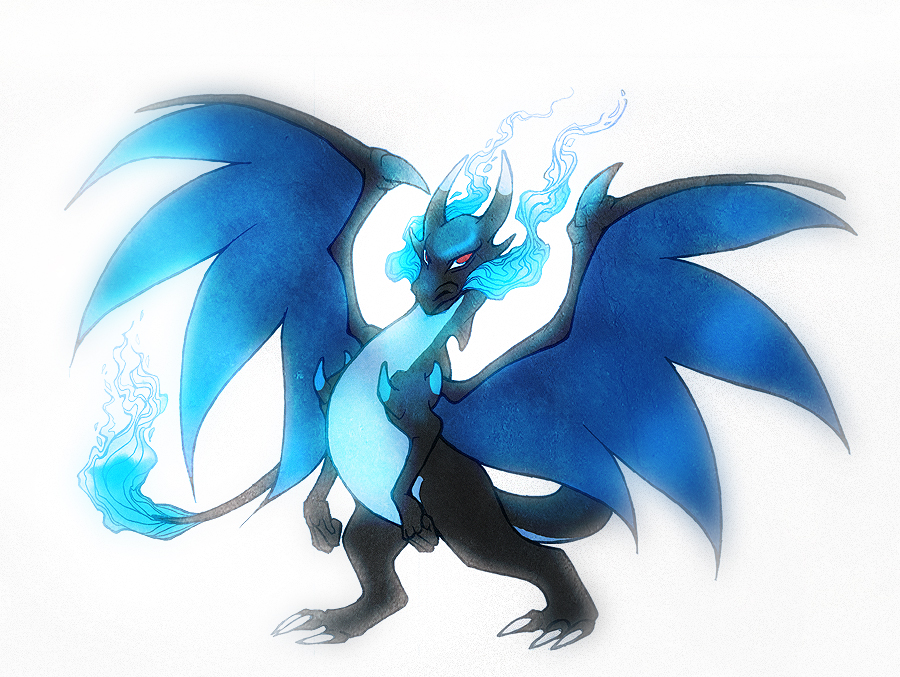 Mega Charizard Y by Xous54 on DeviantArt