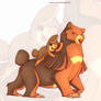Teddiursa and Ursaring