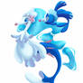 Primarina and Popplio