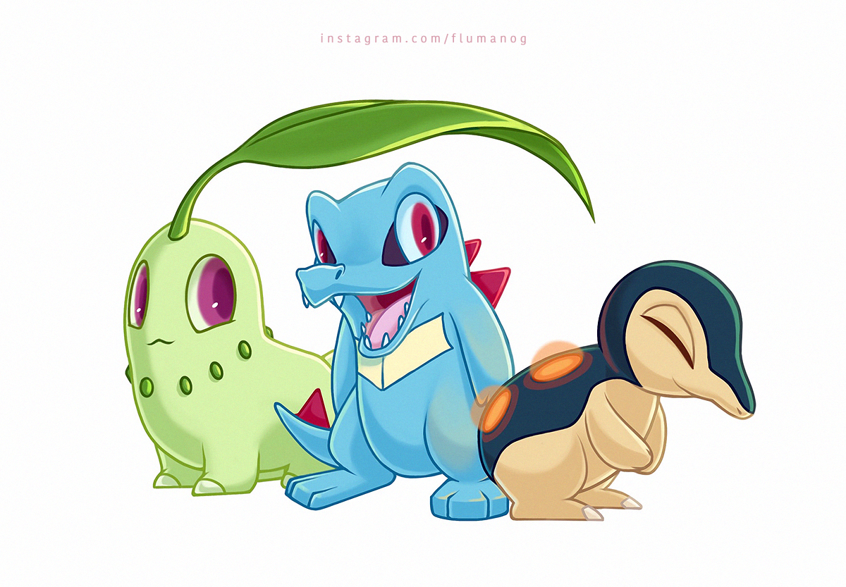 Johto Starters By Francis john On DeviantArt johto-starters-by-francis-john-on-deviantart