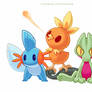 Hoenn Starters