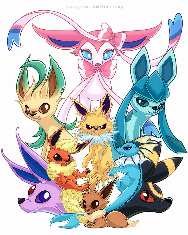 Eeveelutions 2022 by francis-john on DeviantArt