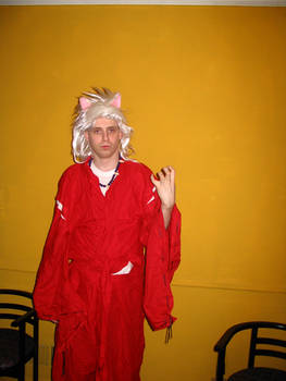me in InuYasha cosplay outfit