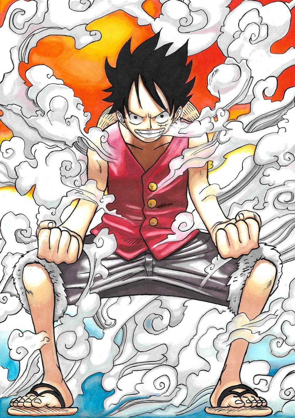 Monkey D. Luffy : Serious things start !