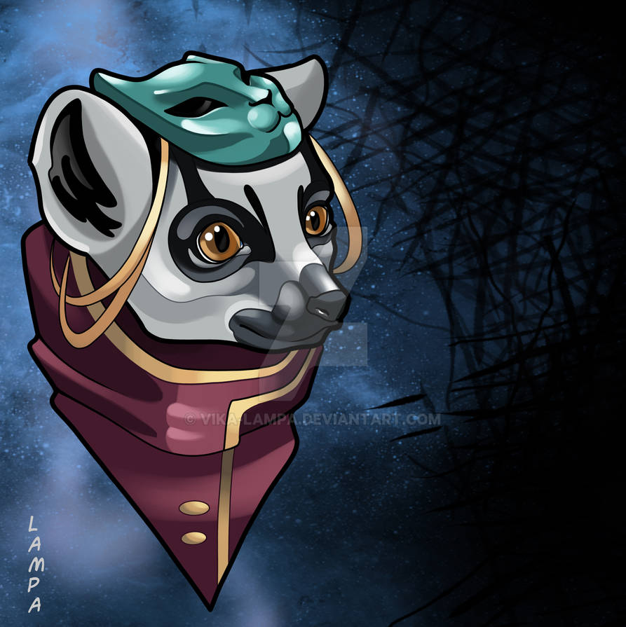 Demonic raccoon by vika-lampa on DeviantArt