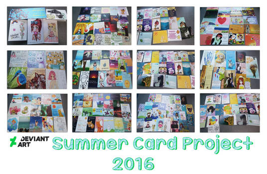 Summer Card Project 2016 by MariahMireles