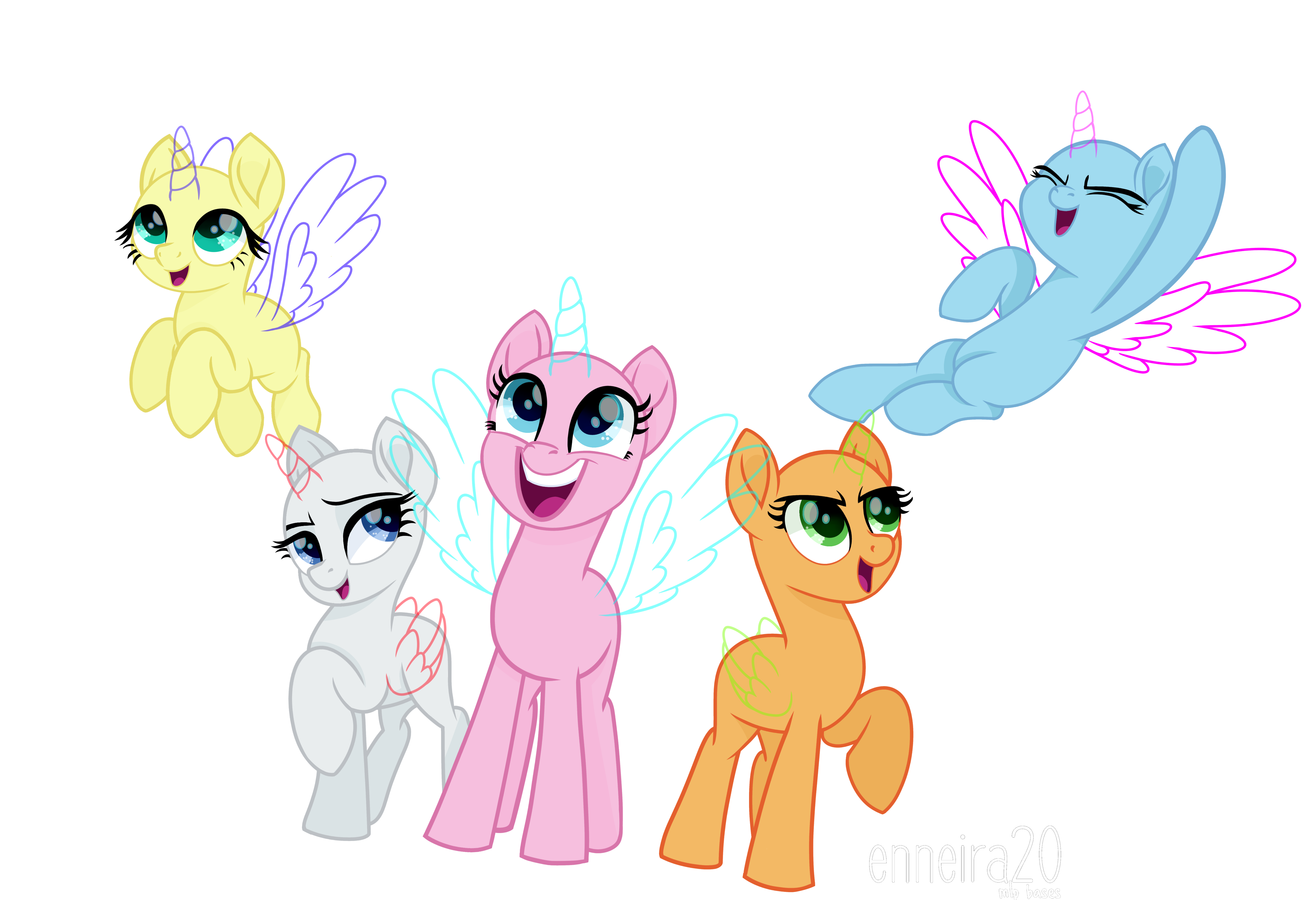 Mlp Base Rivals Mlp group base by Enneira20 on DeviantArt