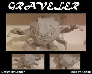 Graveler PaperModel