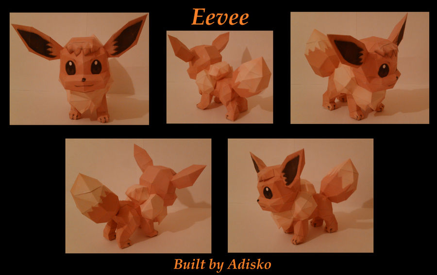 Eevee Paper Pokemon