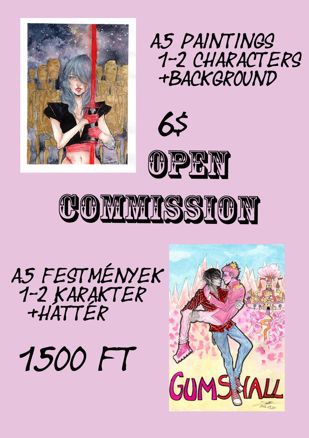 Commissions Are Open