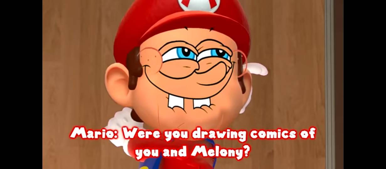 Mario Face SPONGEBOB Just One Bite 2 by Powtjh on DeviantArt