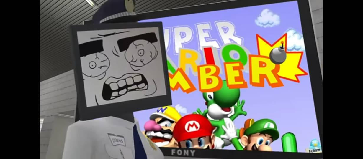 Mario Pollce Police Monitor You Play Super Mario Bomber Airport by Powtjh on DeviantArt