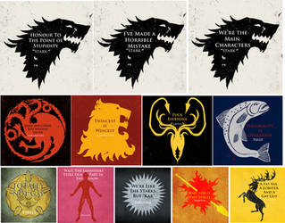 Game of Thrones House Sayings