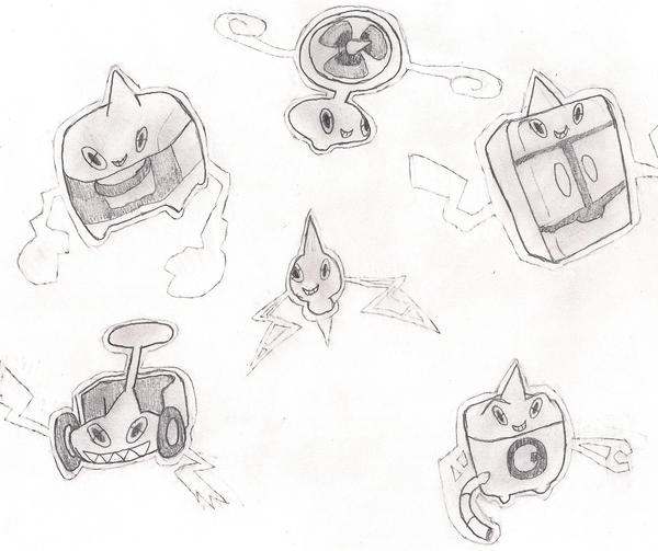 Rotom forms by pingbuddhapong on DeviantArt