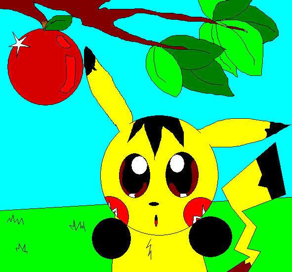 Lunch Time Pikachu