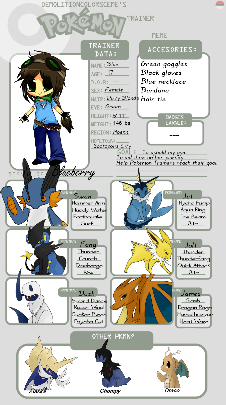 Trainer Blue Ref Sheet