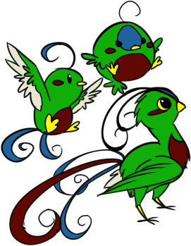 Parakeet Fakemon