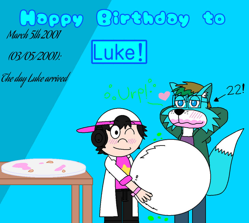 Happy Birthday Luke! by SuperMarioFanN1 on DeviantArt