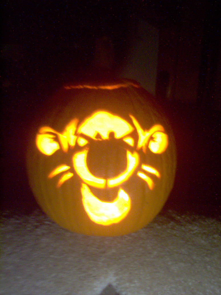 Tigger pumpkin by cinderspritzer on DeviantArt tigger-pumpkin-by-cinderspritzer-on-deviantart