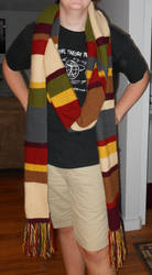 Season 12.5 Doctor Who scarf