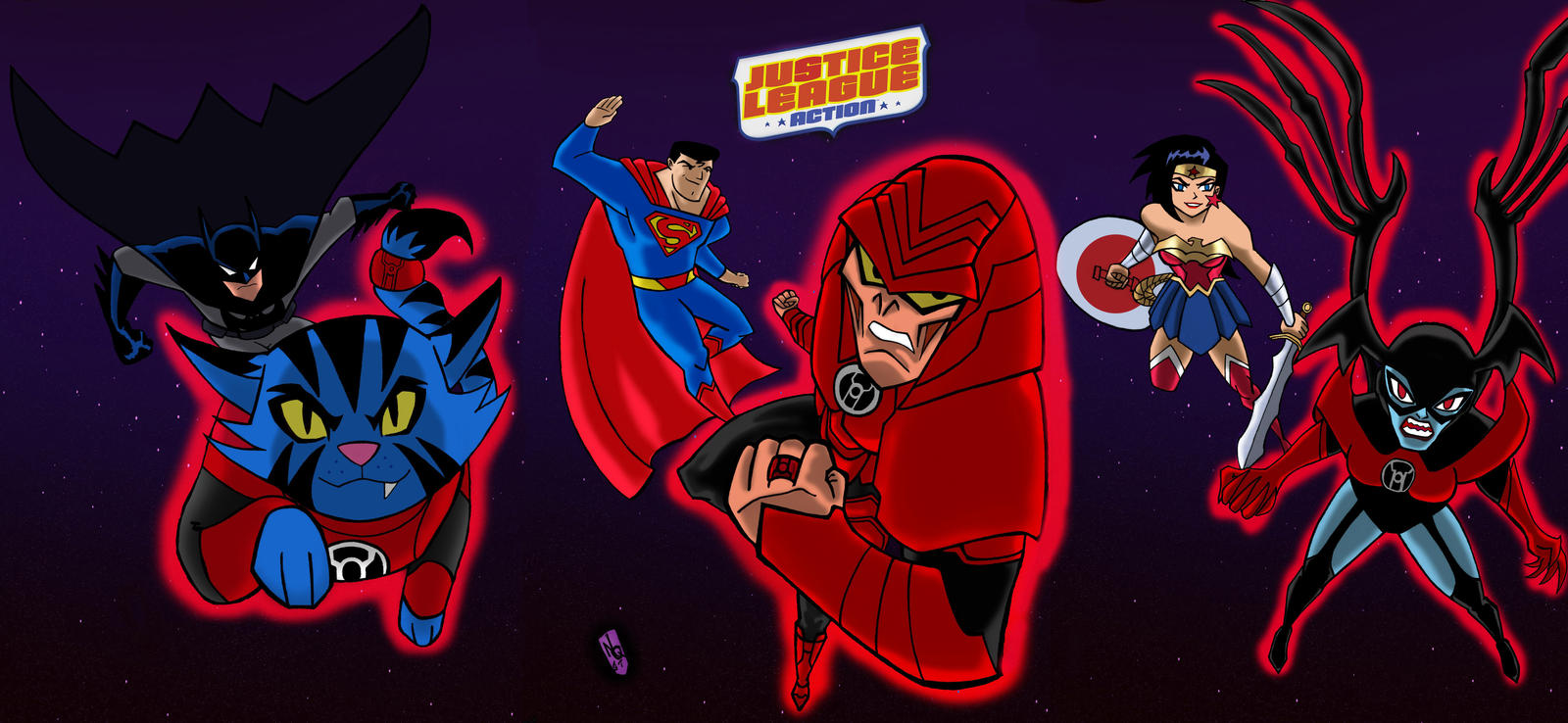 Justice League Action rage of the redlanters